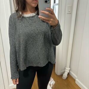Anthropologie Crew Neck Hoodie